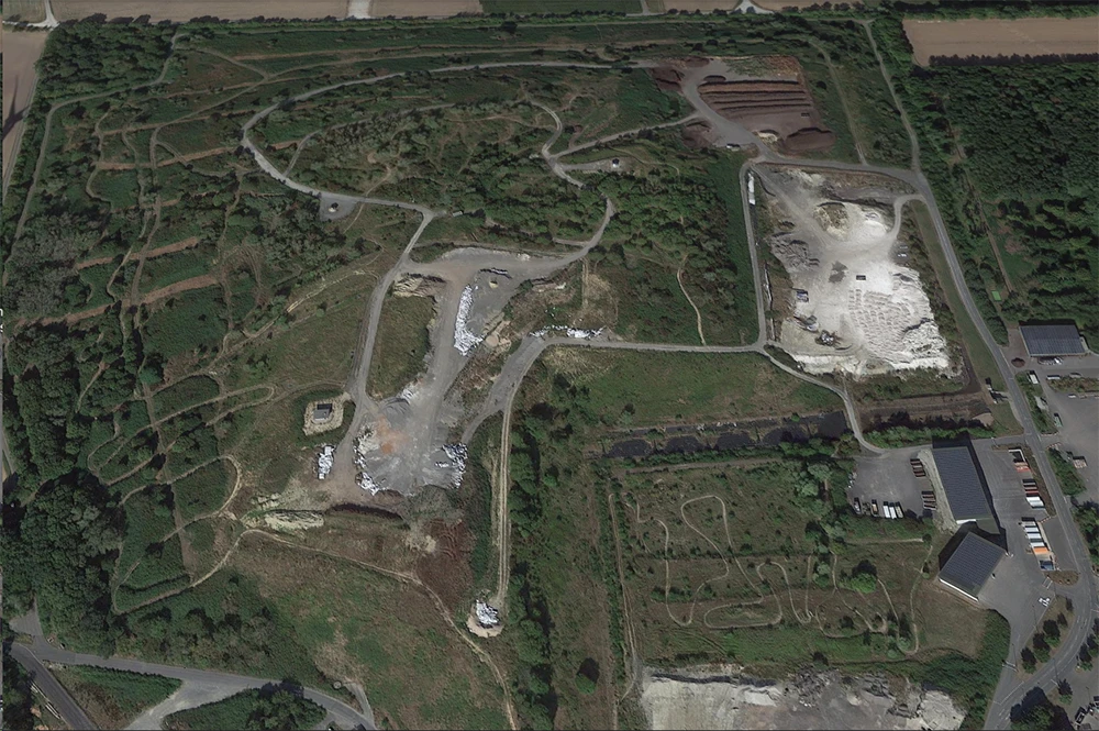 Luftbild Alte Schanze Quelle Google Earth